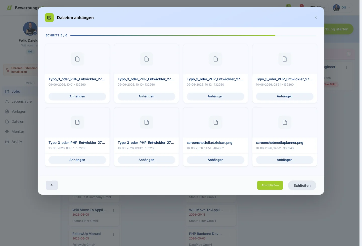 Dokumentenmanager – Im Detail
